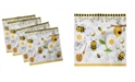 Ambesonne Collage Set of 4 Napkins, 12" x 12"
